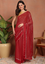 Premium Viscose Georgette Saree For Women – Party & Festive Wear