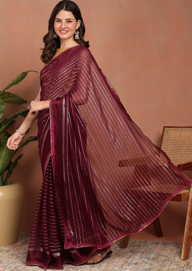 Premium Viscose Georgette Saree For Women – Party & Festive Wear